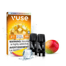Gousses Vuse - glace à la mangue