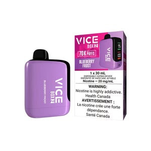 VICE BOX 2 70K BLUEBERRY FROST ICE DISPOSABLE VAPE