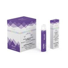 ALLO ULTRA 800 DISPOSABLE VAPE - GRAPE ICE (POS)