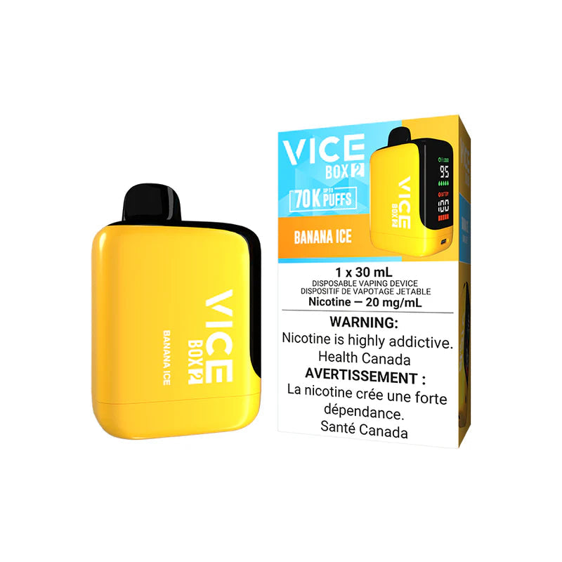 VICE BOX 2 70K BANANA ICE DISPOSABLE VAPE