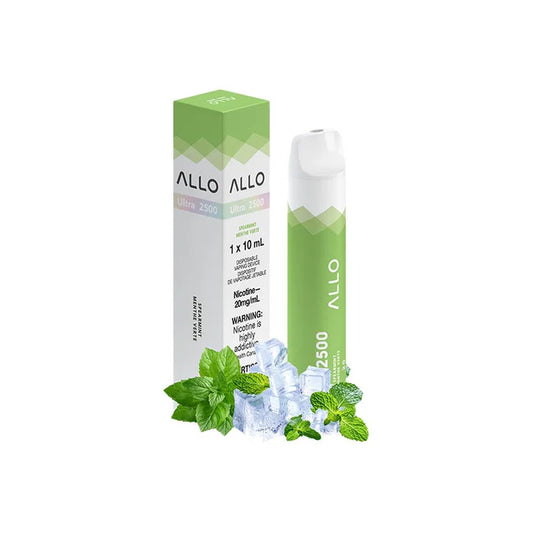 ALLO ULTRA 2500 DISPOSABLE VAPE - SPEARMINT