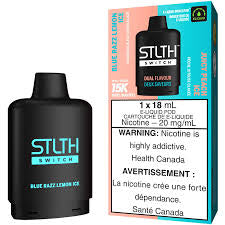 STLTH SWITCH 15K POD- JUICY PEACH ICE/BLUE RAZZ LEMON ICE (POS)