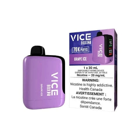 VICE BOX 2 70K GRAPE ICE DISPOSABLE VAPE