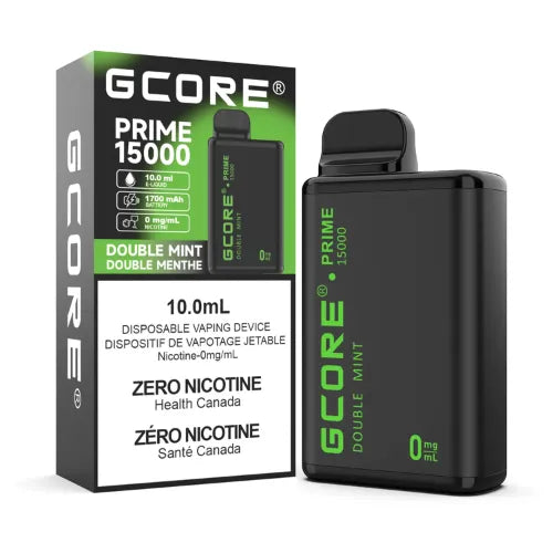 Double Mint 0mg/ml Prime 15000 Puffs