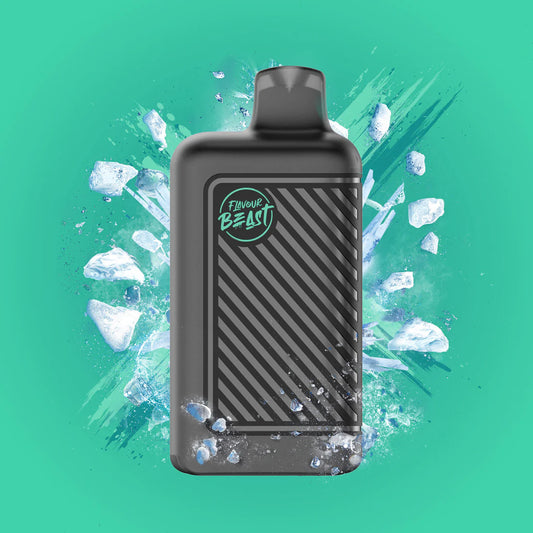 FLAVOUR BEAST BEAST MODE DISPOSABLE VAPE - EXTREME MINT ICED