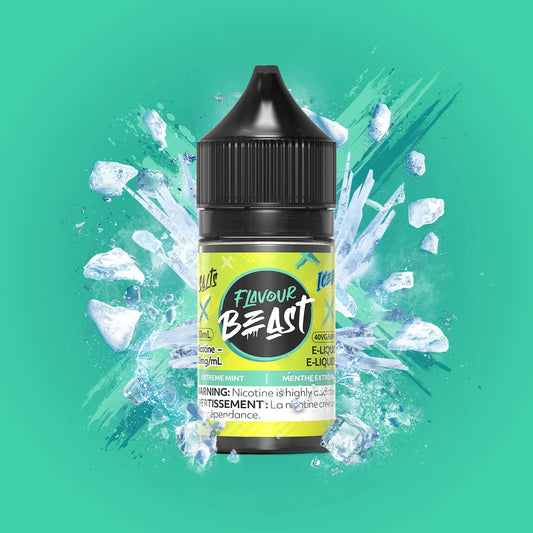 FLAVOUR BEAST E-LIQUID 30ML - EXTREME MINT ICED