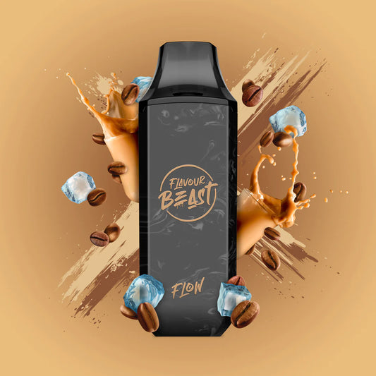 FLAVOUR BEAST FLOW DISPOSABLE VAPE - CHILLIN COFFEE ICED