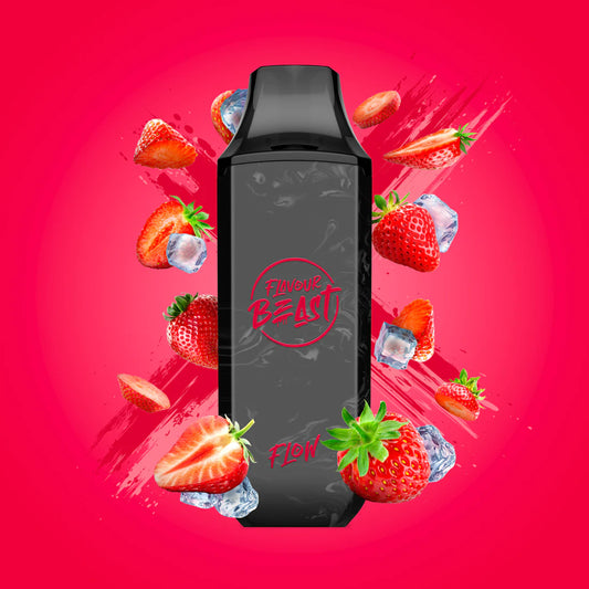 FLAVOUR BEAST FLOW DISPOSABLE VAPE - SIC STRAWBERRY ICED