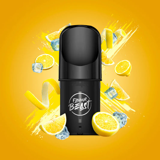 FLAVOUR BEAST PRE-FILLED POD - LEMON SQUEEZE ICED