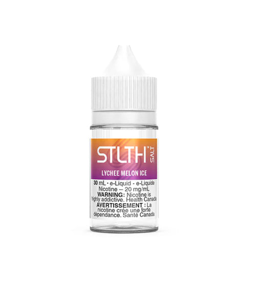 GRAB NOW ! LYCHEE MELON ICE STLTH SALTS vape juice available in 20mg/mL strength and 30ml bottle. Fast shipping available in PROVINCE OF QUEBEC.  