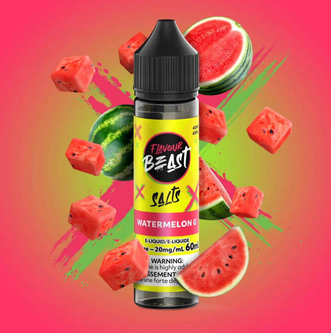 FLAVOUR BEAST E-LIQUID - WATERMELON G