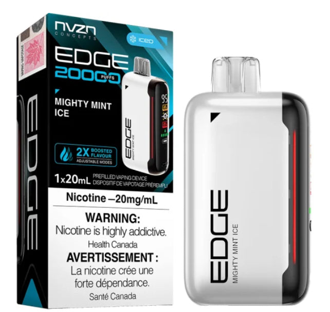 NVZN EDGE 20K MIGHTY MINT ICE DISPOSABLE VAPE