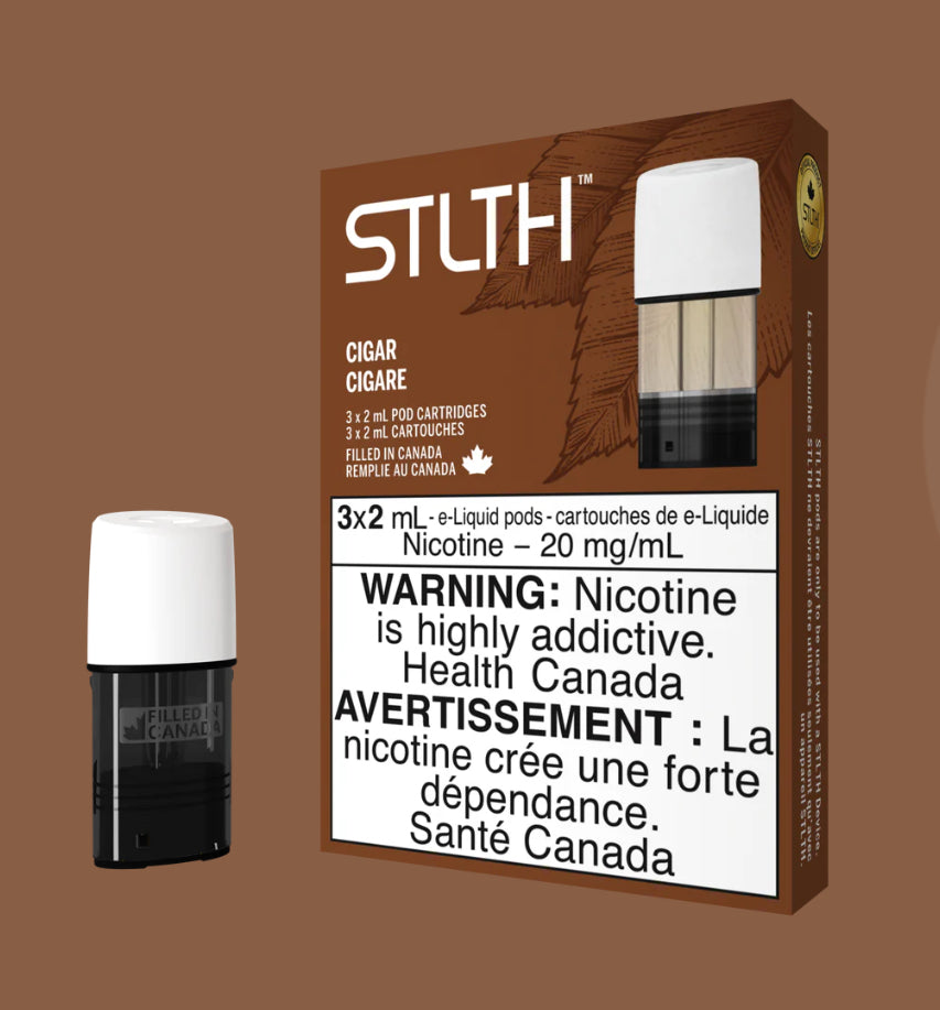 STLTH POD CARTRIDGE PRE-FILLED 3 PIECE PACK - CIGAR (POS)