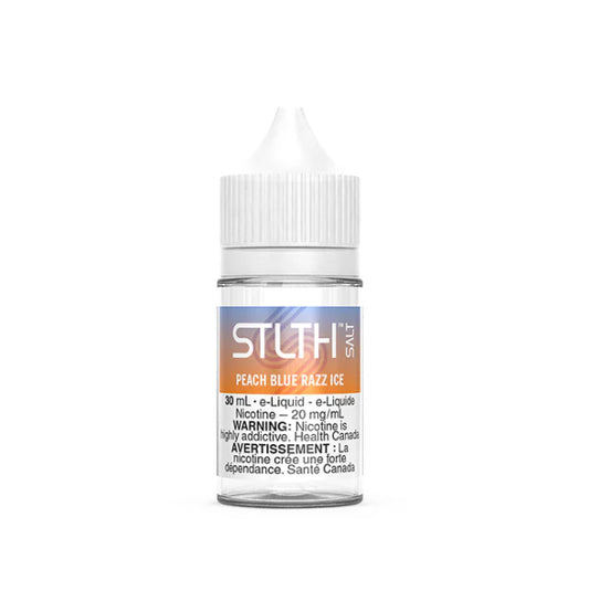 GRAB NOW ! PEACH BLUE RAZZ ICE STLTH SALTS vape juice available in 20mg/mL strength and 30ml bottle. Fast shipping available in PROVINCE OF QUEBEC.  