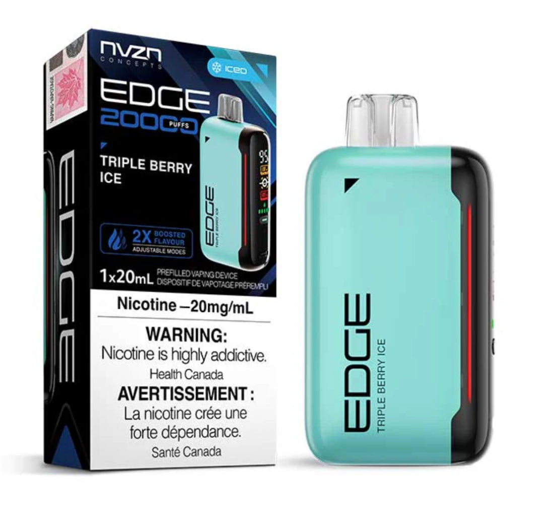 NVZN EDGE 20K TRIPLE BERRY ICE DISPOSABLE VAPE