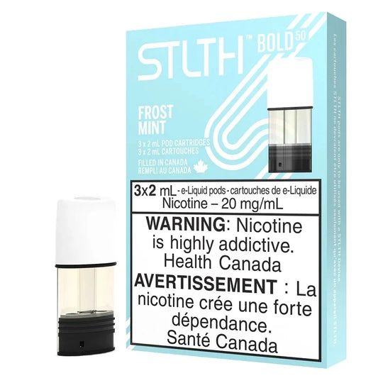 STLTH POD CARTRIDGE PRE-FILLED 3 PIECE PACK - FROST MINT
