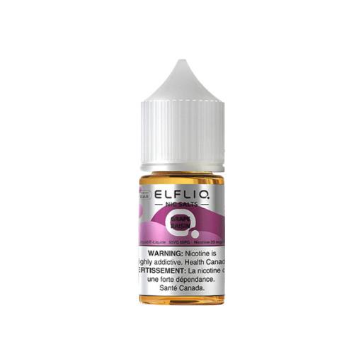 ELFLIQ NIC SALTS E-LIQUID 30ML - GRAPE RAISIN