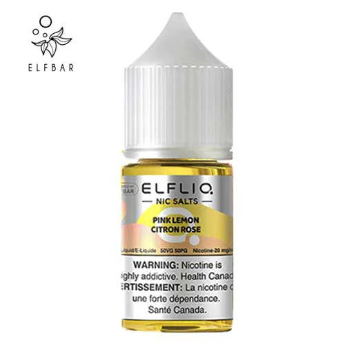 ELFLIQ NIC SALTS E-LIQUID 30ML - PINK LEMON