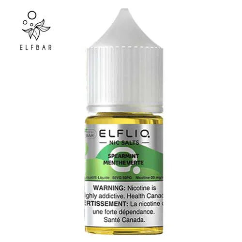 ELFLIQ NIC SALTS E-LIQUID 30ML - SPEARMINT