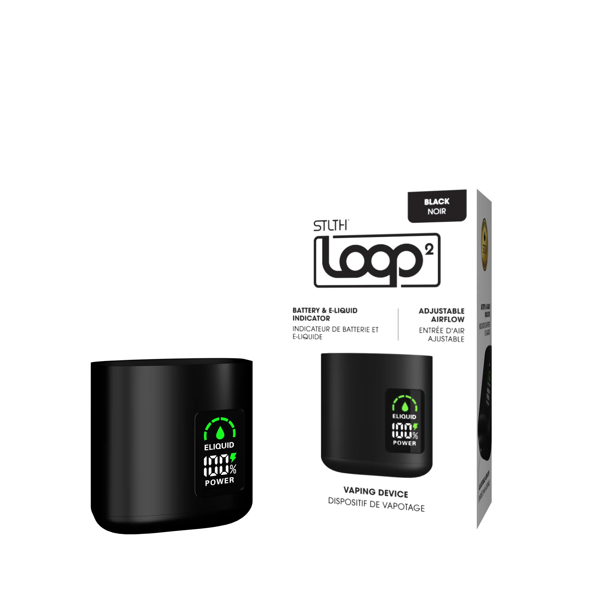 STLTH LOOP 2 CLOSED POD DEVICE - BLACK