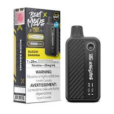 FLAVOUR BEAST BEAST MODE MAX 18k  DISPOSABLE VAPE- bussin banana iced