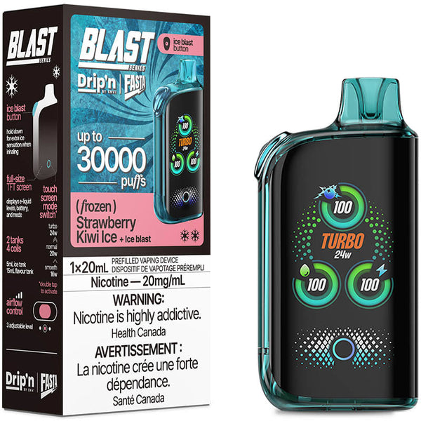 Drip'n Envi Fasta Blast 30k - Glace à la fraise et au kiwi