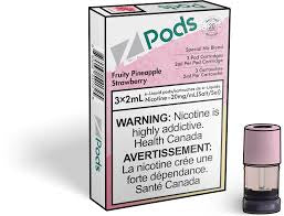 Z PODS FRUITY PINEAPPLE STRAWBERRY BY ZIIP LAB
