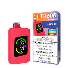 VAPE JETABLE STLTH 60K LITCHI MELON GLACE (60000 BOUFFÉES)
