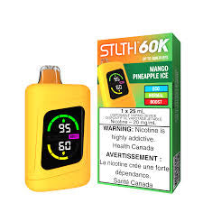 VAPE JETABLE STLTH 60K LITCHI MELON GLACE (60000 BOUFFÉES)