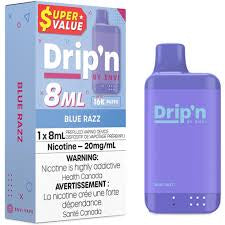 ENVI DRIP'N 16K Disposable Vape – Blue Razz