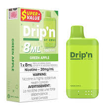 ENVI DRIP'N 16K Disposable Vape – Green Apple