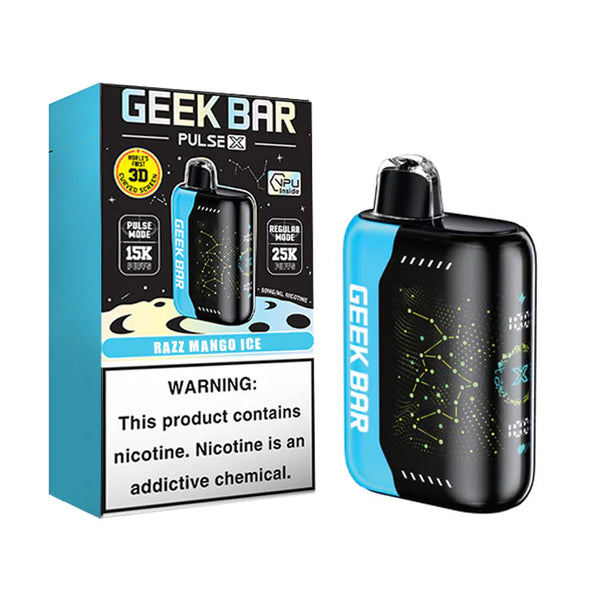 Geek bar pulse x razz mango ice