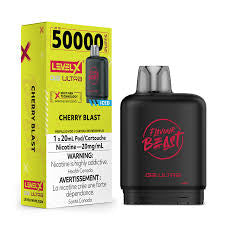 FLAVOUR BEAST LEVEL X G2 ULTRA 50k POD- CHERRY BLAST