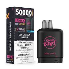 FLAVOUR BEAST LEVEL X G2 ULTRA 50k POD- DUB DRAGON MELON