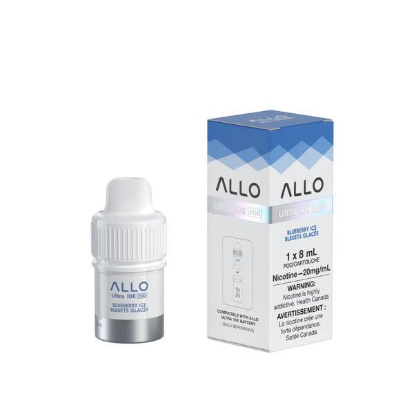 ALLO ULTRA 10K POD- BLUEBERRY ICE