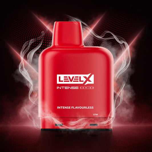 LEVEL X INTENSE SERIES PRE-FILLED PODS - FLAVOURLESS
