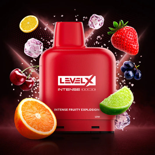 LEVEL X INTENSE SERIES PRE-FILLED PODS - FRUITY EXPLOSION