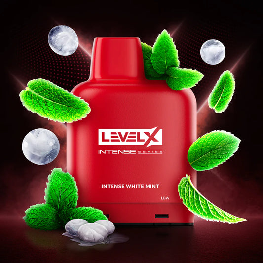 LEVEL X INTENSE SERIES PRE-FILLED PODS - WHITE MINT