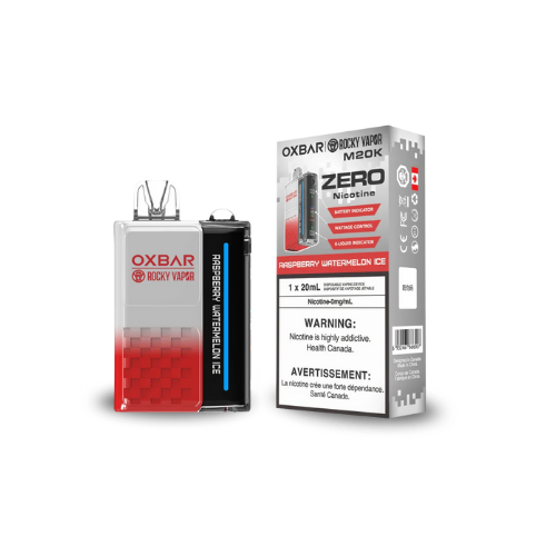 Oxbar M20K Nicotine Free Raspberry Watermelon Ice