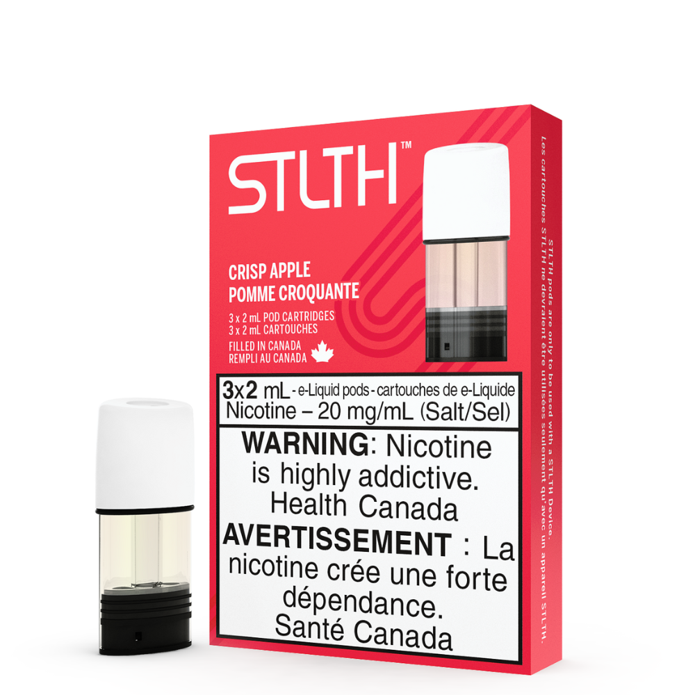 STLTH POD CARTRIDGE PRE-FILLED 3 PIECE PACK - CRISP APPLE