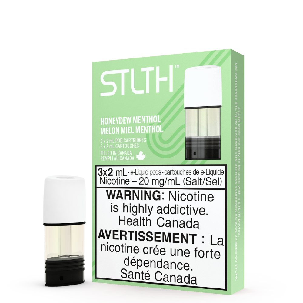 STLTH POD CARTRIDGE PRE-FILLED 3 PIECE PACK - HONEYDEW MENTHOL