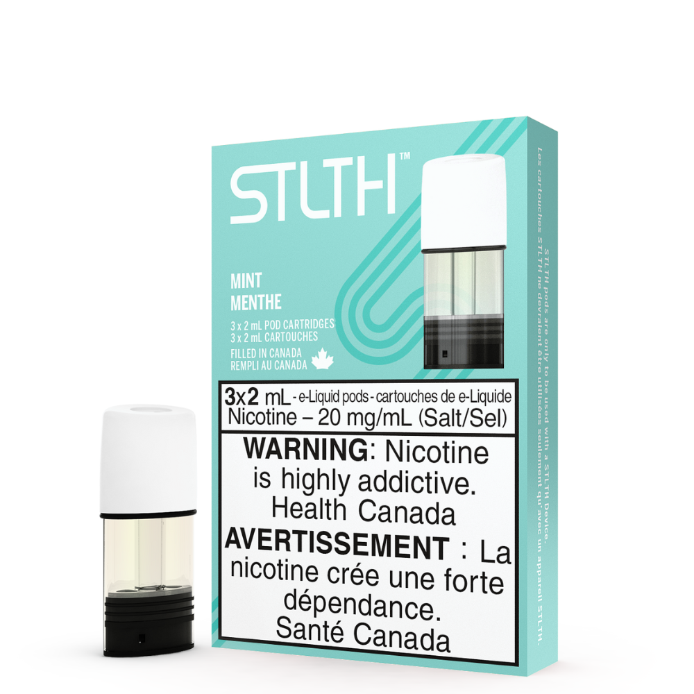 STLTH POD CARTRIDGE PRE-FILLED 3 PIECE PACK - MINT