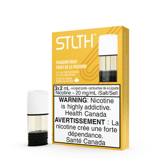 STLTH POD CARTRIDGE PRE-FILLED 3 PIECE PACK - PASSIONATE FRUIT