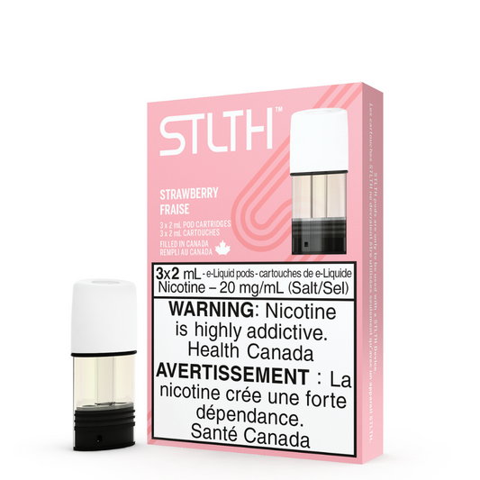 STLTH POD CARTRIDGE PRE-FILLED 3 PIECE PACK - STRAWBERRY