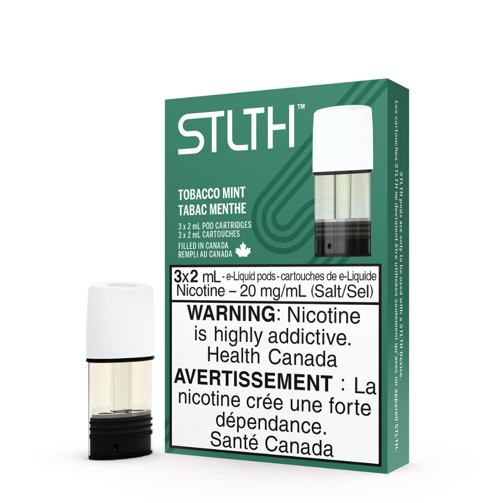 STLTH POD CARTRIDGE PRE-FILLED 3 PIECE PACK - TOBACCO MINT