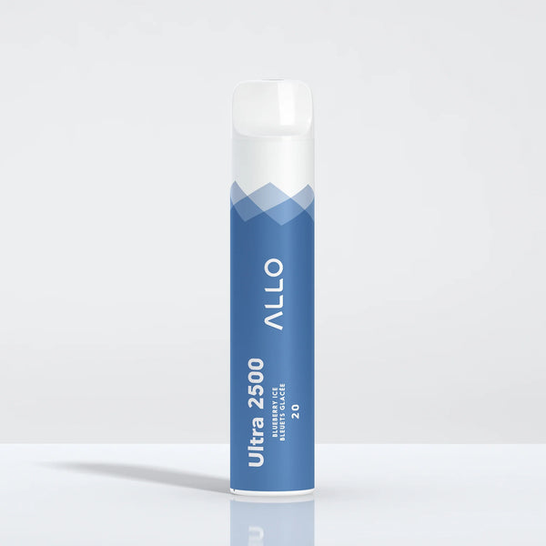 VAPE JETABLE ALLO ULTRA 2500 - GLACE AUX BLEUETS