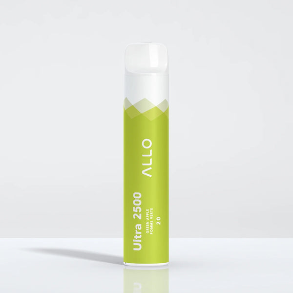 ALLO ULTRA 2500 Disposable Vape – Green Apple