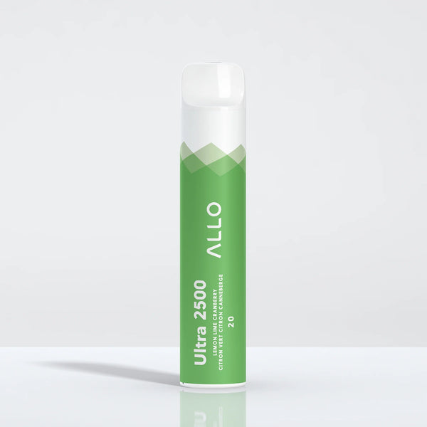 ALLO ULTRA 2500 Disposable Vape – Lemon Lime Cranberry