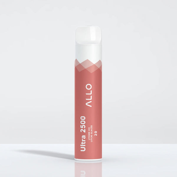 VAPE JETABLE ALLO ULTRA 2500 - GLACE AU LITCHI