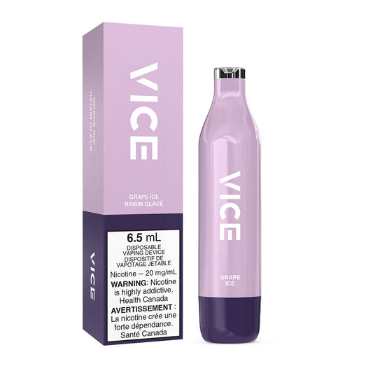 VICE 2500 DISPOSABLE VAPE - GRAPE ICE